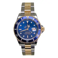 ROLEX SUBMARINER 16613 40MM BLUE DIAL STAINLESS STEEL AND YELLOW GOLD WATCH 2004