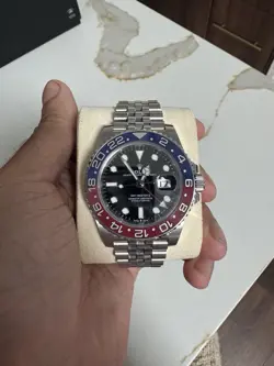 Rolex GMT-Master II Pepsi Steel 126710BLRO 40mm 2019 Box Papers