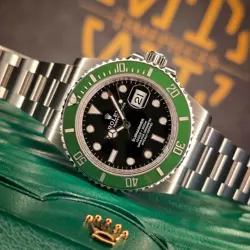 MINT ROLEX SUBMARINER DATE 41MM 126610LV STARBUCKS GREEN CERAMIC STEEL  B&P