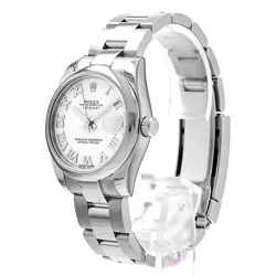 Rolex Datejust 31 178240 White Roman Dial Steel Oyster Automatic Ladies Watch