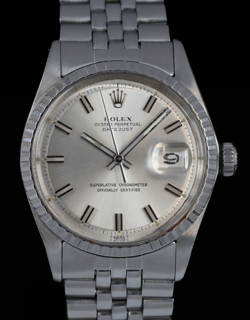 ROLEX DATEJUST 1603 'WIDE BOY' 36MM 1970