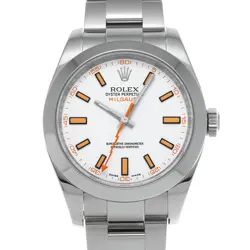 ROLEX MILGAUSS 116400 V NUMBER (MANUFACTURED AROUND 2008) MEN'S WATCH G0419