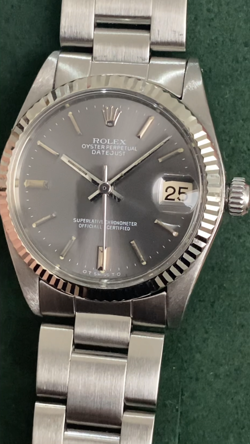 FLUTED BEZEL STEEL