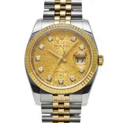 ROLEX DATEJUST 116233G RANDOM SERIAL MEN'S WATCH FROM JAPAN G0419