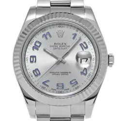 ROLEX DATEJUST II 116334 V NUMBER (MANUFACTURED AROUND 2009) MEN'S WATCH G0419