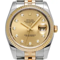 ROLEX DATEJUST 116233G D NUMBER (MANUFACTURED AROUND 2005) MEN'S WATCH G0419