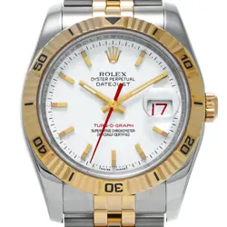 ROLEX DATEJUST TURNOGRAPH 116263 F NUMBER (MANUFACTURED AROUND 2003) G0419