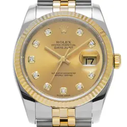 ROLEX DATEJUST 116233G G NUMBER (MANUFACTURED AROUND 2010) MEN'S WATCH G0419
