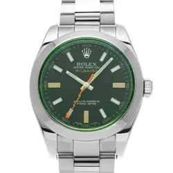 ROLEX MILGAUSS 116400GV V NUMBER (MANUFACTURED AROUND 2009) MEN'S WATCH G0419