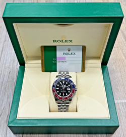 ROLEX GMT MASTER II PEPSI JUBILEE BRACELET 126710BLRO COMPLETE WITH PAPERS