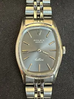 ROLEX CELLINI 18K WHITE GOLD SWISS LADIES REF. 3803 WATCH CAL. 1600 JUBILEE