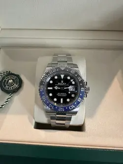 ROLEX GMT-MASTER II 126710BLNR OYSTER BRACELET WITH BLUE AND BLACK BEZEL 2024