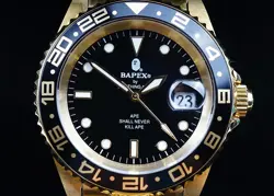 A BATHING APE Bapex T001 Series Rolex GMT Type 40mm Automatic Watch from japan