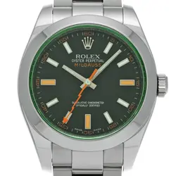 ROLEX MILGAUSS 116400GV V NUMBER (MANUFACTURED AROUND 2009) MEN'S WATCH G0420