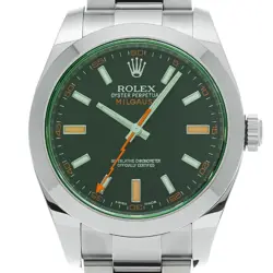 ROLEX MILGAUSS 116400GV RANDOM SERIAL MEN'S WATCH FROM JAPAN G0420