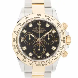 ROLEX COSMOGRAPH DAYTONA 116503G BLACK WARRANTY 2019 BOX/PAPER