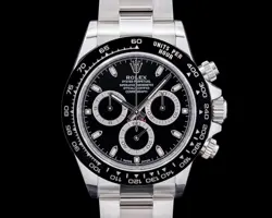 ROLEX 116500LN DAYTONA 116500 CERAMIC BEZEL SS BLACK DIAL