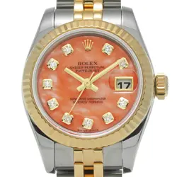 ROLEX DATEJUST 179173OPG D NUMBER (MANUFACTURED AROUND 2005) LADIES WATCH G0420