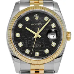 ROLEX DATEJUST 116233G M NUMBER (MANUFACTURED AROUND 2008) MEN'S WATCH G0420