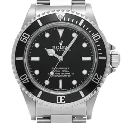ROLEX SUBMARINER 14060M RANDOM SERIAL BLACK MEN'S WATCH FROM JAPAN G0420