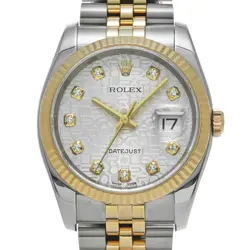 ROLEX DATEJUST 116233G F NUMBER (MANUFACTURED AROUND 2003) MEN'S WATCH G0420