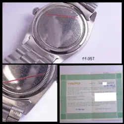 Rolex 6694 1970 Oyster Precision Date Box Men Watch ROLEX Wound bracelet OH