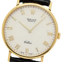 ROLEX 5112 CELLINI K18YG CAL.1601 HAND WOUND MEN 844807 USED