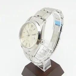 ROLEX 6694 OYSTER DATE HAND WOUND PRECISION 34MM ANTIQUE VINTAGE SILVER 1965 I