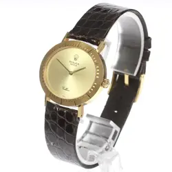 ROLEX CELLINI K18YG CAL.1602 4083 MEN 713514 USED