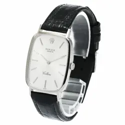 ROLEX 4113 CELLINI K18WG CAL.1601 HAND WOUND MEN 879688 USED