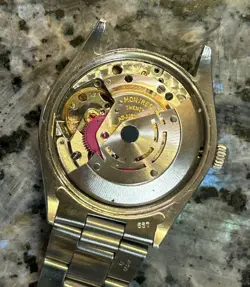 Rolex 1976 ref 1002 Explorer I conversion, exc. 26j auto Cert. Chronometer, nice