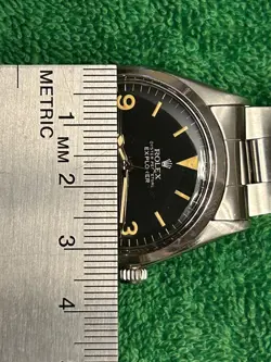 Rolex 1976 ref 1002 Explorer I conversion, exc. 26j auto Cert. Chronometer, nice