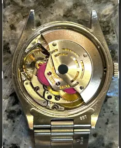 Rolex 1976 ref 1002 Explorer I conversion, exc. 26j auto Cert. Chronometer, nice