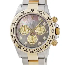 ROLEX COSMOGRAPH DAYTONA K18YG×SS GENUINE 8P DIAMOND 116503NG TO203213