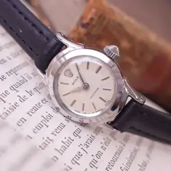 ROLEX 9738 ANTIQUE SS PRECISION CAL.1300 MANUAL-WINDING USED WATCH OVERHAULED
