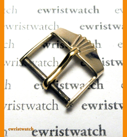 Genuine 50's Rolex Big Shovel Crown GP Buckle 16mm- Bubbleback, GMT, Moonphase