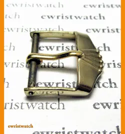 Genuine 50's Rolex Big Shovel Crown GP Buckle 16mm- Bubbleback, GMT, Moonphase