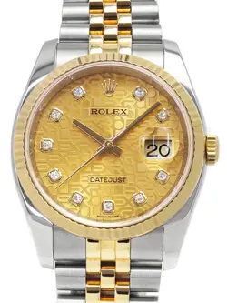 ROLEX DATEJUST 116233G RANDOM MEN #T044