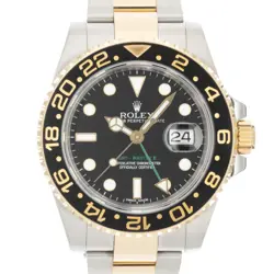 ROLEX GMT MASTER-II 116713LN BLACK WARRANTY 2012 BOX/PAPER