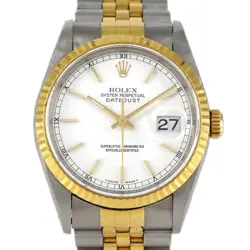 ROLEX DATEJUST 16233 SSXYG AUTOMATIC WINDING NUMBER R45_0421