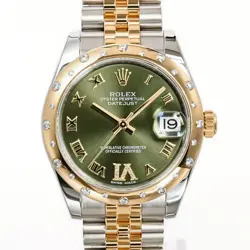ROLEX DATEJUST WATCH 178343 RANDOM PART NUMBER VI DIAMOND BOYS R45_0421