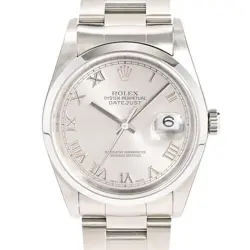 ROLEX DATEJUST WRISTWATCH 16200 D ROMAN R45_0421
