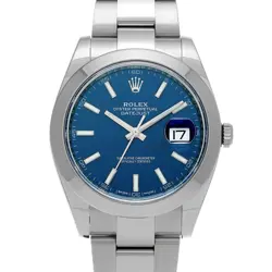 ROLEX DATEJUST 41 126300 RANDOM SERIAL BRIGHT WATCH WRISTWATCH R45_0421