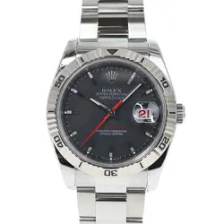 ROLEX 116264 DATEJUST TARNOGRAPH BLACK R45_0421