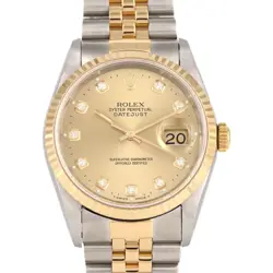ROLEX DATEJUST 16233G SSXYG AUTOMATIC W NUMBER R45_0421