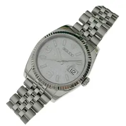 ROLEX DATEJUST 36 WAVE 116234 WG/SS WATCH R45_0421