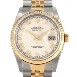ROLEX DATEJUST 16233 SSXYG AUTOMATIC WINDING K NUMBER R45_0421