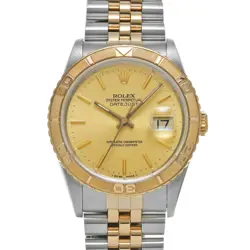 ROLEX DATEJUST THUNDERBIRD 16263 E NUMBER 1991 PRODUCED CHAMPAGNE WATCH WRISTWAT
