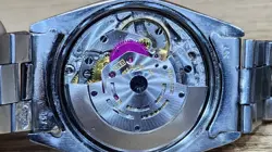 Rolex Date 1500 Silver Dial Cal 1570 Dial Steel Automatic 34mm Mens Watch