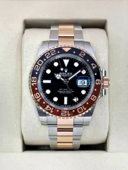 NEW 2025 ROLEX GMT-MASTER II “ROOTBEER” 40MM 126711CHNR TWO-TONE